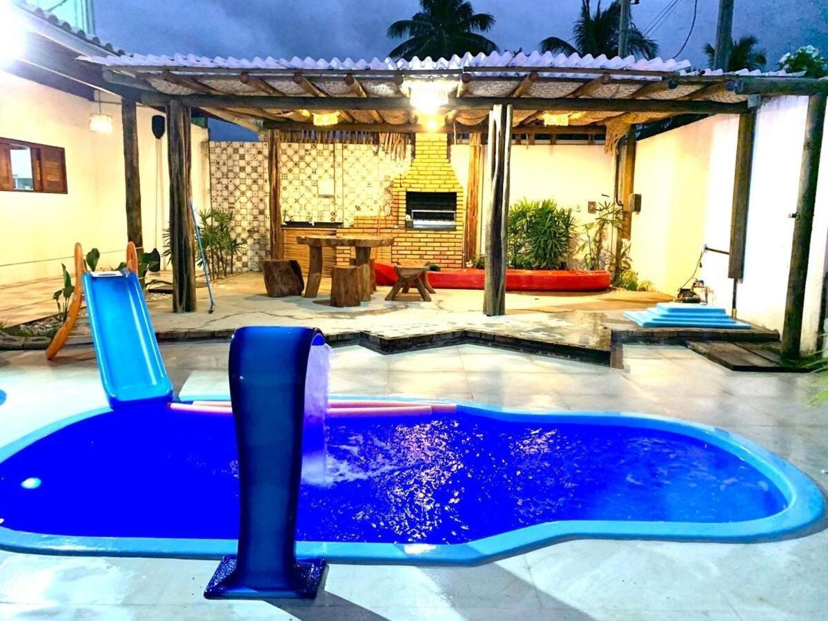 São Miguel dos Milagres Casa Xie Com Piscina, Churrasqueira E Jardim מראה חיצוני תמונה