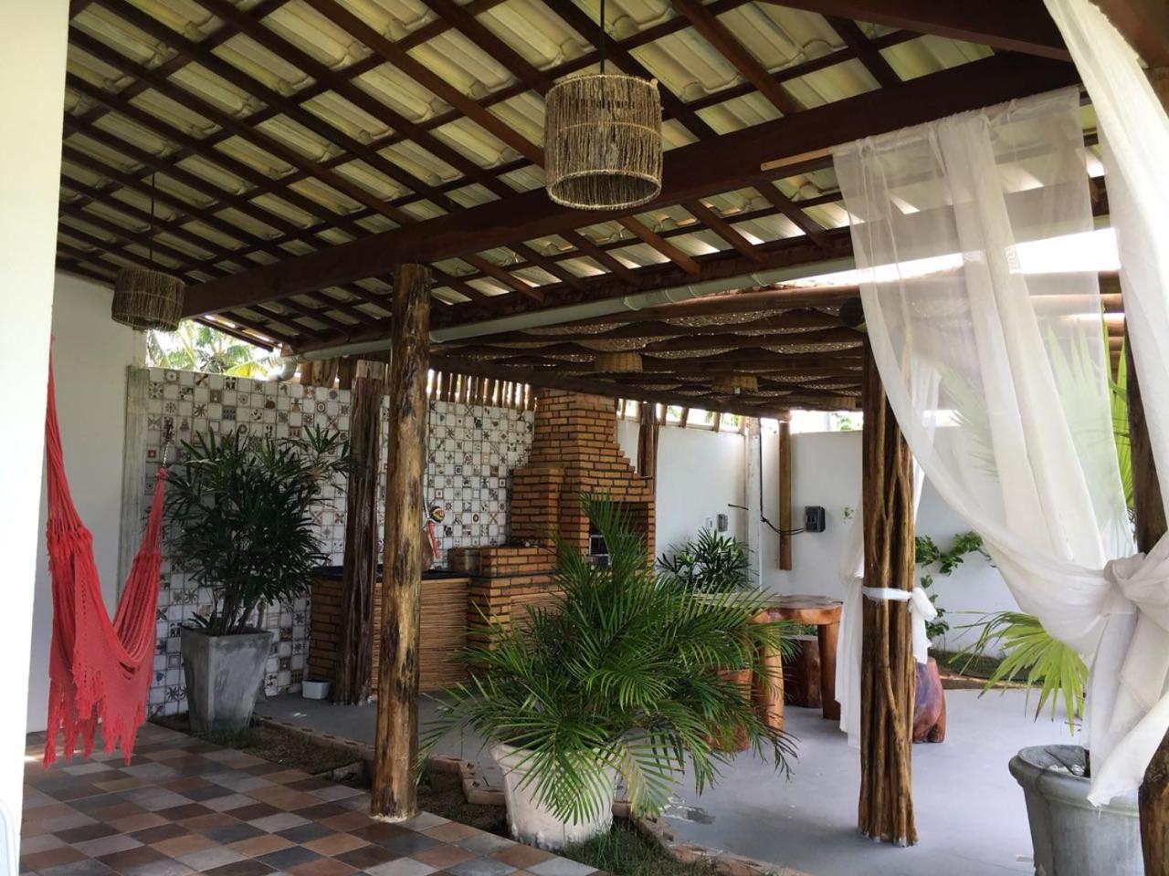 São Miguel dos Milagres Casa Xie Com Piscina, Churrasqueira E Jardim מראה חיצוני תמונה